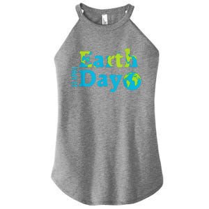 Happy Earth Day 2024 Gift Earth Day Women's Perfect Tri Rocker Tank