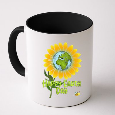 Happy Earth Day Every Day Sunflower Teachers Earth Day Mug