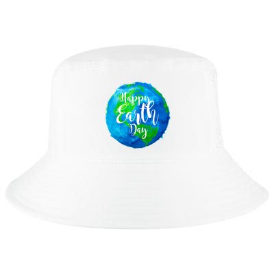 Happy Earth Day Globe Cool Comfort Performance Bucket Hat