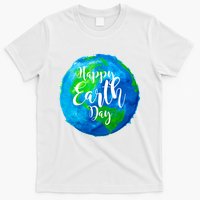 Happy Earth Day Globe T-Shirt