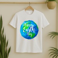 Happy Earth Day Globe T-Shirt