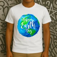 Happy Earth Day Globe T-Shirt