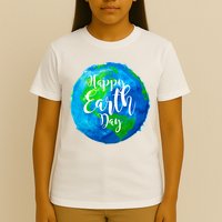 Happy Earth Day Globe T-Shirt