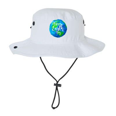 Happy Earth Day Globe Bucket Hat