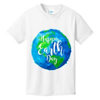 Happy Earth Day Globe Kids T-Shirt
