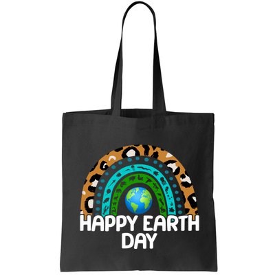 Happy Earth Day Wildlife Sealife Rainbow Bag