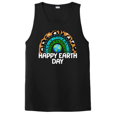 Happy Earth Day Wildlife Sealife Rainbow PosiCharge Competitor Tank