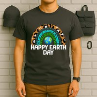 Happy Earth Day Wildlife Sealife Rainbow T-Shirt