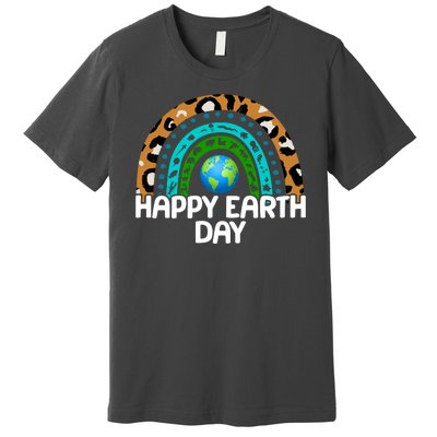 Happy Earth Day Wildlife Sealife Rainbow Premium T-Shirt