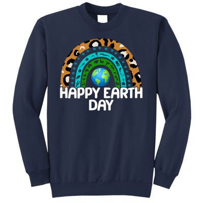 Happy Earth Day Wildlife Sealife Rainbow Sweatshirt