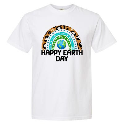 Happy Earth Day Wildlife Sealife Rainbow Garment-Dyed Heavyweight T-Shirt