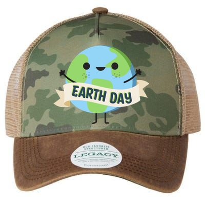 Happy Earth Day Legacy Tie Dye Trucker Hat