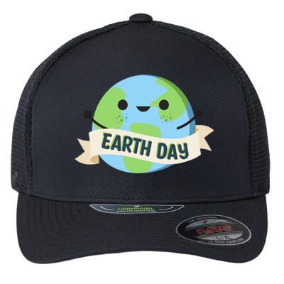 Happy Earth Day Flexfit Unipanel Trucker Cap