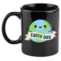 Happy Earth Day 11oz C Handle Ceramic Mug