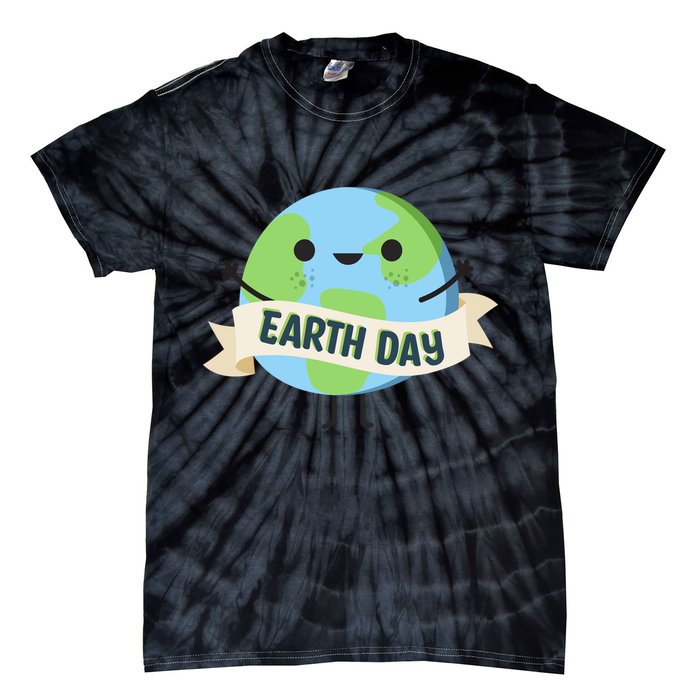 Happy Earth Day Tie-Dye T-Shirt