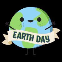 Happy Earth Day Tie-Dye T-Shirt