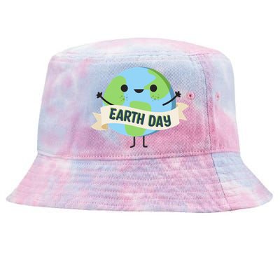 Happy Earth Day Tie-Dyed Bucket Hat