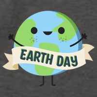 Happy Earth Day Vector Backpack
