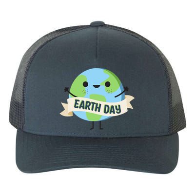 Happy Earth Day Yupoong Adult 5-Panel Trucker Hat