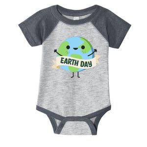 Happy Earth Day Infant Baby Jersey Bodysuit