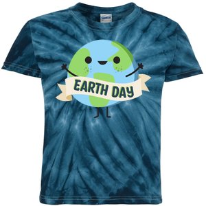 Happy Earth Day Kids Tie-Dye T-Shirt