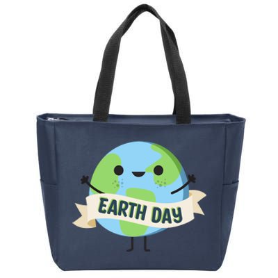 Happy Earth Day Zip Tote Bag