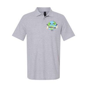 Happy Earth Day Softstyle Adult Sport Polo