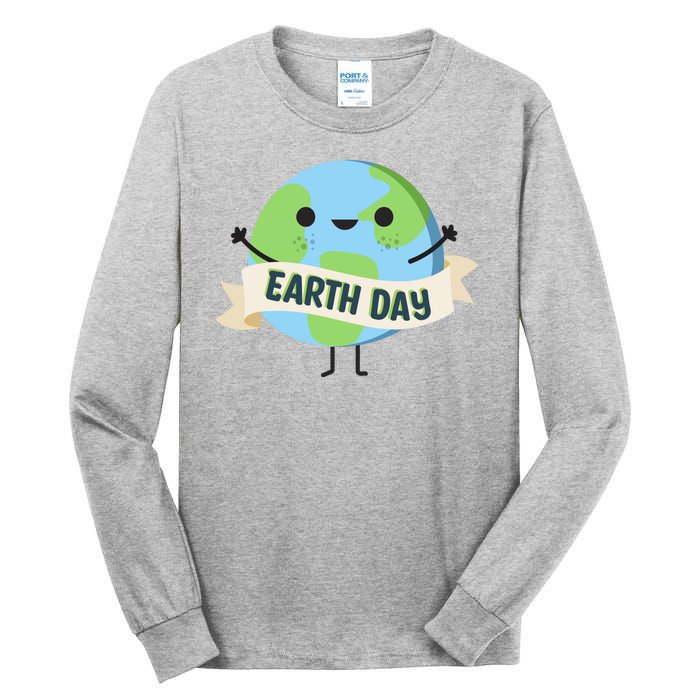 Happy Earth Day Tall Long Sleeve T-Shirt