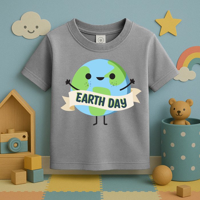 Happy Earth Day Toddler T-Shirt