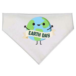 Happy Earth Day USA-Made Doggie Bandana