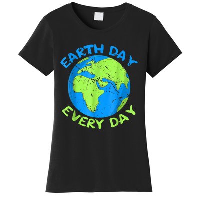 Happy Earth Day Everyday Cute Earth Day 2024 Women's T-Shirt