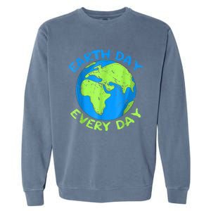 Happy Earth Day Everyday Cute Earth Day 2024 Garment-Dyed Sweatshirt