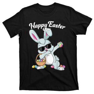 Happy Easter Day Eggs Dab Dabbing Rabbit T-Shirt