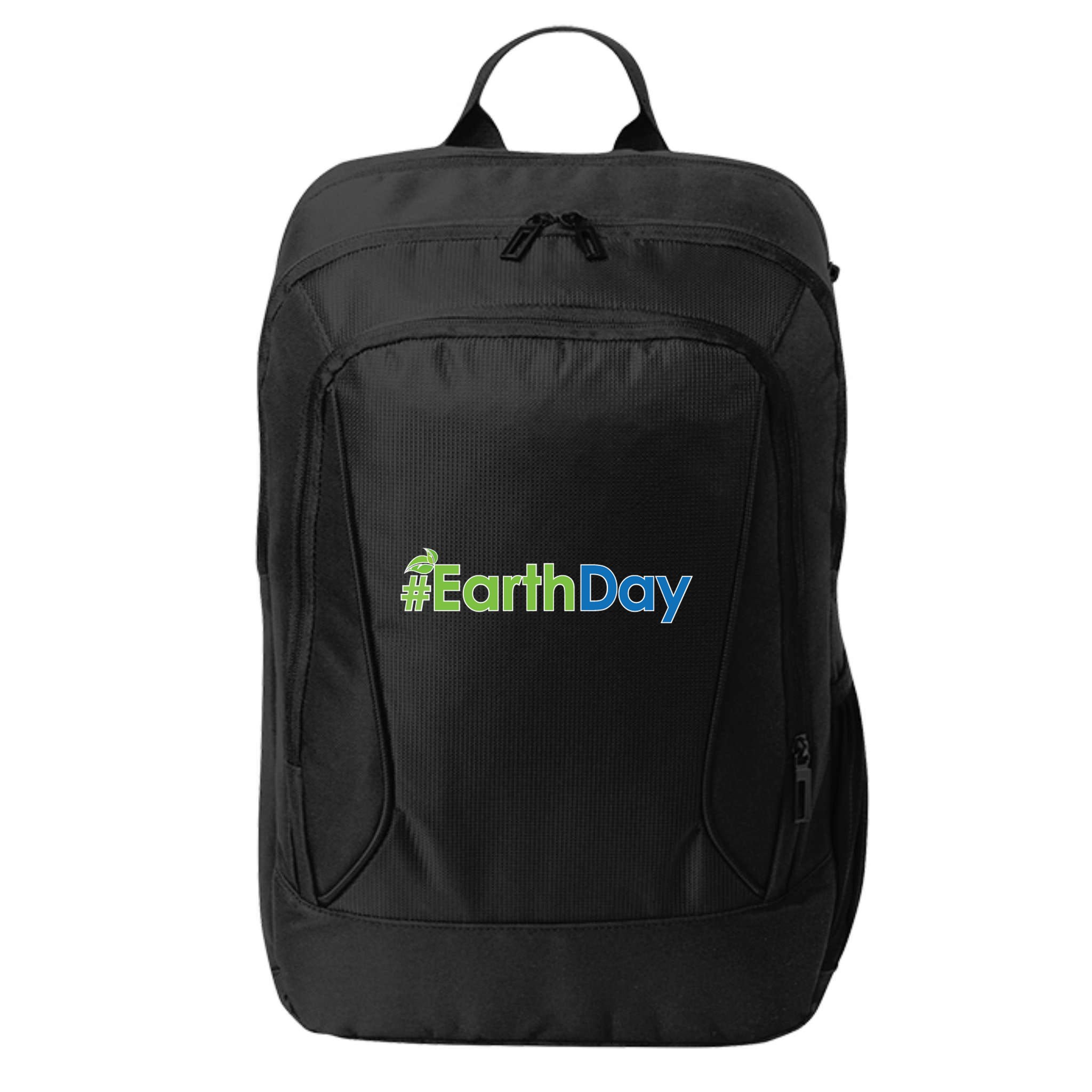 Hashtag Earth Day Awareness City Backpack