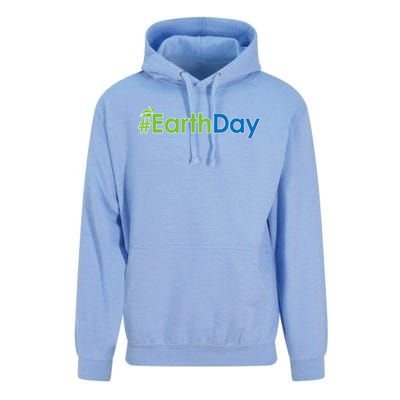 Hashtag Earth Day Awareness Unisex Surf Hoodie