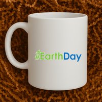Hashtag Earth Day Awareness Mug