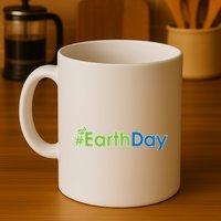 Hashtag Earth Day Awareness Mug