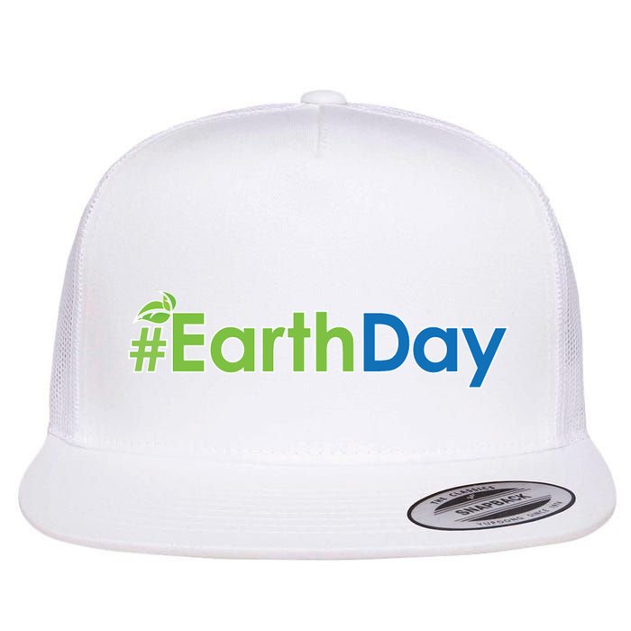 Hashtag Earth Day Awareness Flatbill Hat