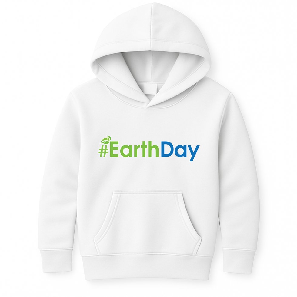 Hashtag Earth Day Awareness Kids Hoodie