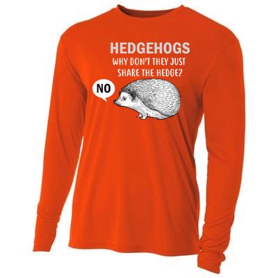 Hedgehogs Can't Share Cooling Performance Long Sleeve Crew