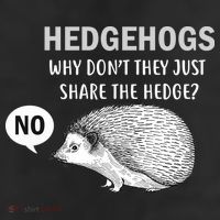 Hedgehogs Can't Share Cool Comfort Performance Bucket Hat