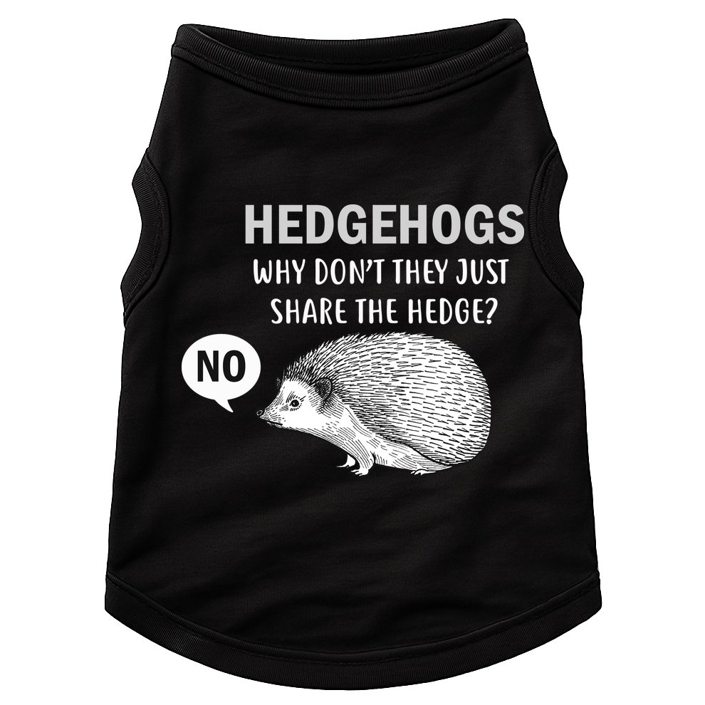 Hedgehogs Can't Share Doggie Tank