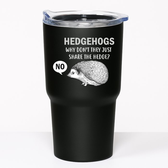 Hedgehogs Can't Share Tumbler