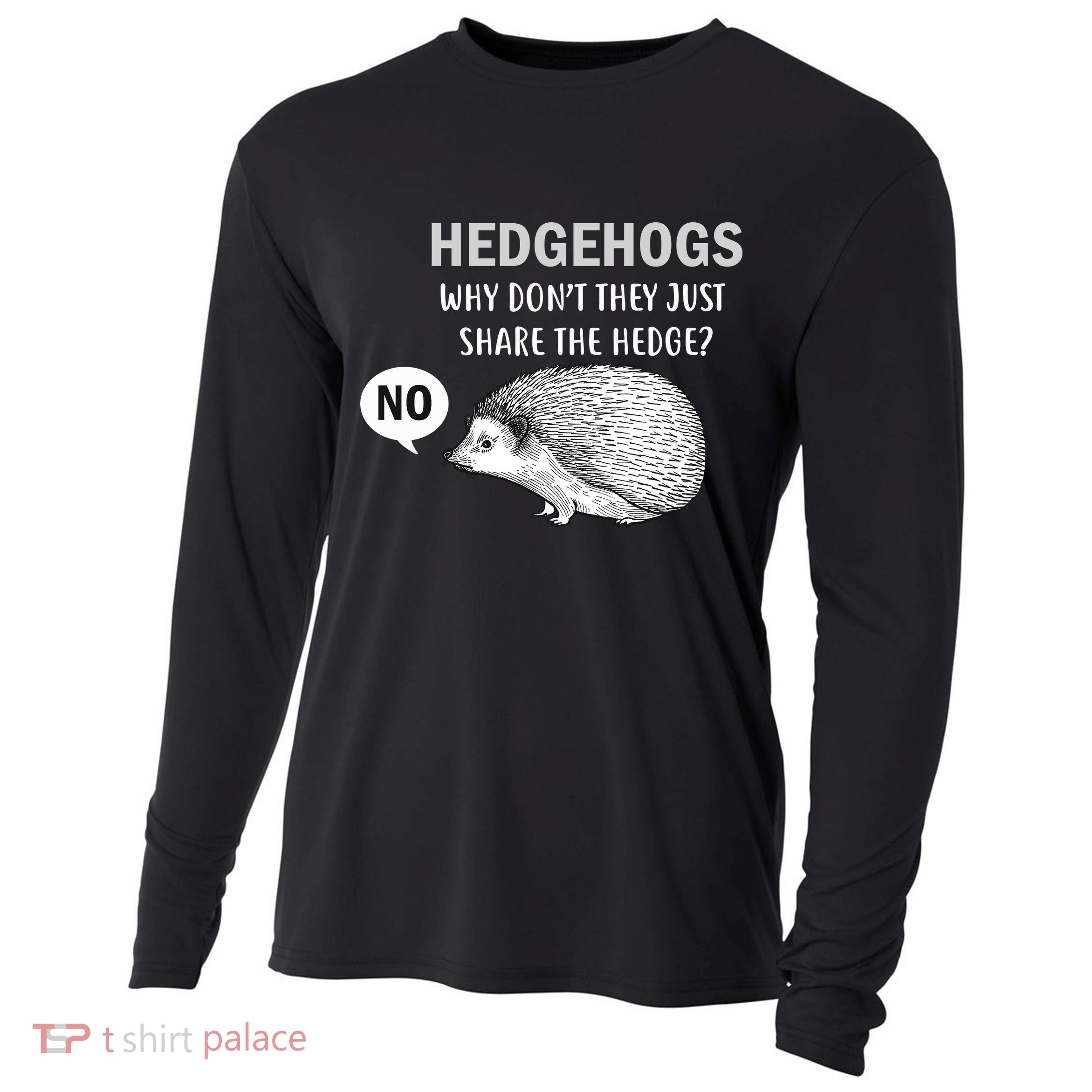 Hedgehogs Can't Share Cooling Performance Long Sleeve Crew