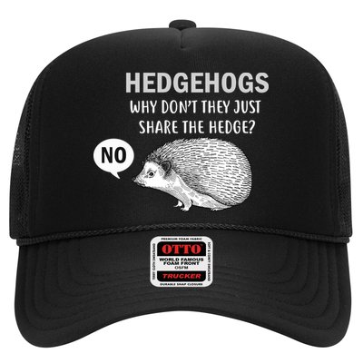 Hedgehogs Can't Share Trucker Hat