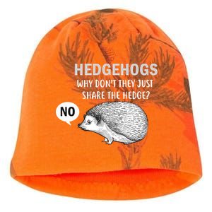 Hedgehogs Can't Share Kati - Camo Knit Beanie