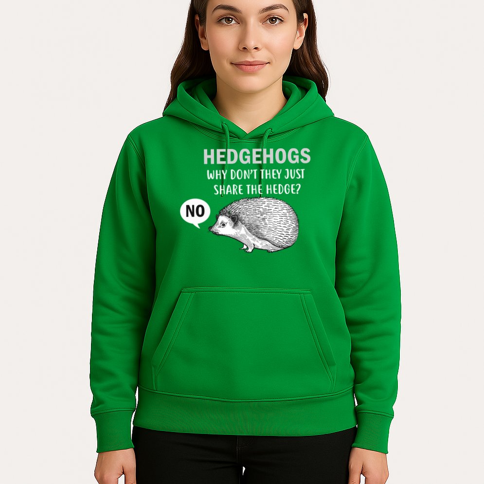Hedgehogs Can't Share Hoodie