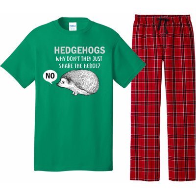 Hedgehogs Can't Share Pajama Set