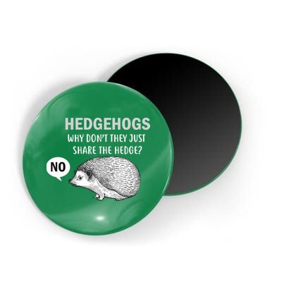 Hedgehogs Can't Share Magnet