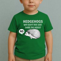 Hedgehogs Can't Share Toddler T-Shirt